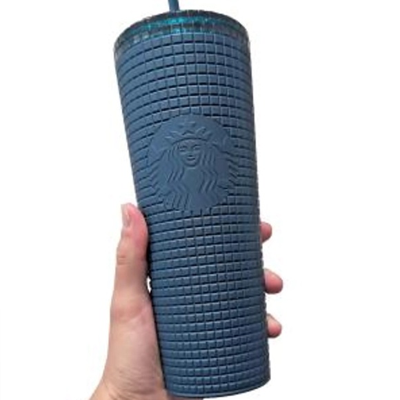 Starbucks Other - STARBUCKS NWT 2022 Matte Dark Green Studded Tumbler Cold Cup - Venti - 24 fl oz